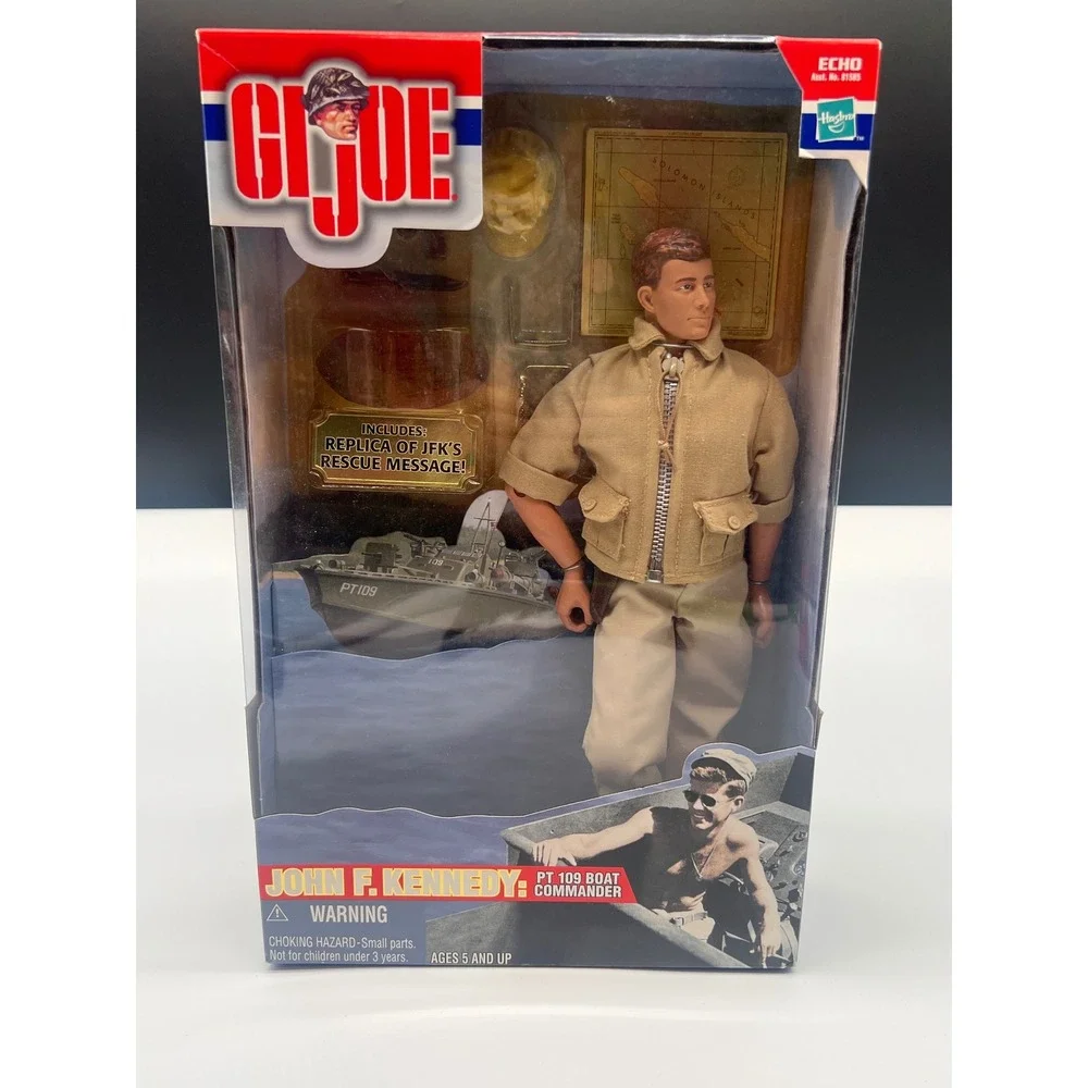 Hasbro GI Joe John F Kennedy Boat Commander New in Box